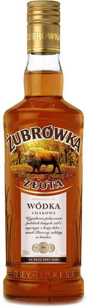 Настоянка Zubrowka Zlota 37,5%, 0,5 л